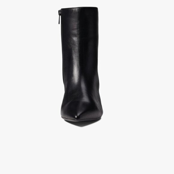 Naturalizer Dario Pointed Toe Bootie in Black Leather (WIDE) - Picture 12 of 13